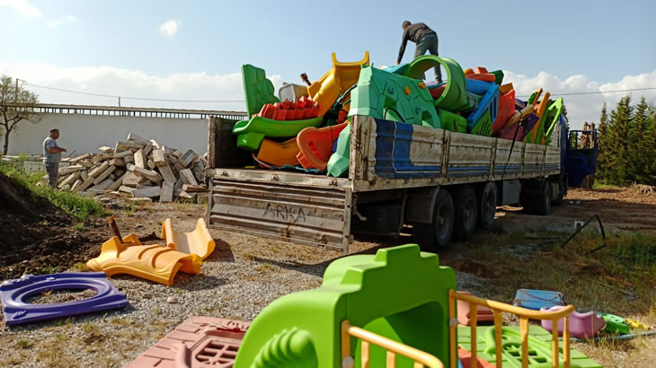 15 BİN KG PLASTİK MALZEME EKONOMİYE KAZANDIRILIYOR