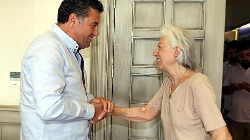 Yaşamını kurtaran Başkan Kocadon'u ziyaret etti