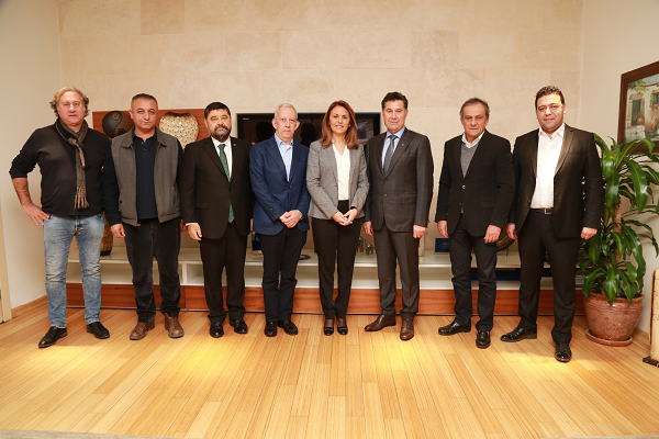 İlk ziyaret Bodrum Belediyesi'ne