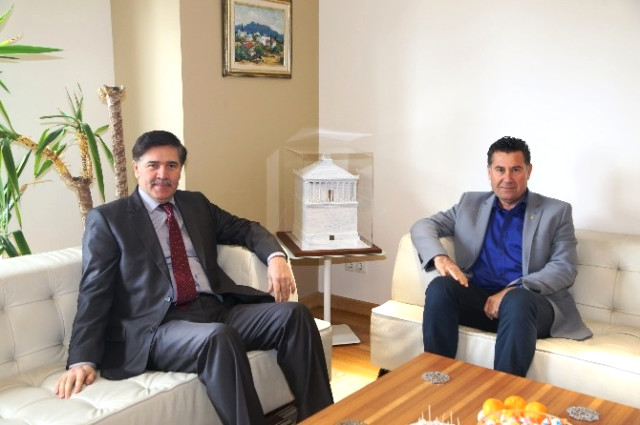 Bodrum Kaymakamı Yılmaz'dan Başkan Kocadon'a Ziyaret