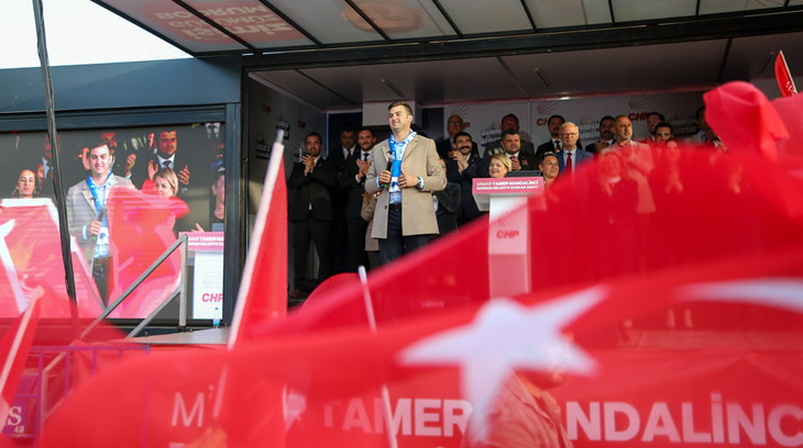 BAŞKAN ADAYI MANDALİNCİ YALIKAVAK MİTİNGİNDE KONUŞTU