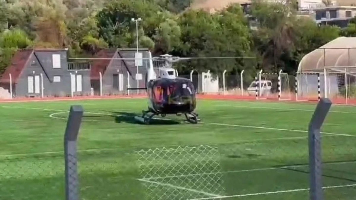 Bodrum Belediyesi'nden İzinsiz Helikopter İnişine Sert Tepki