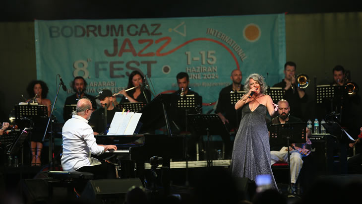 Bodrum caz müziğe doyuyor