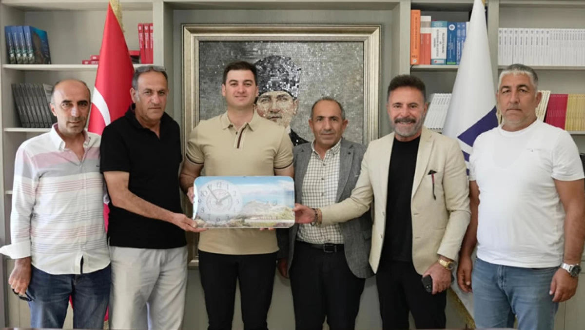 Bodrum Vanlılar Derneği'nden Başkan Mandalinci'ye ziyaret