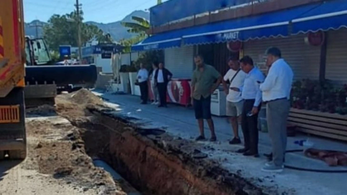 Bodrum'da 22 Kilometrelik İ&ccedil;me Suyu Hattı Yenilendi