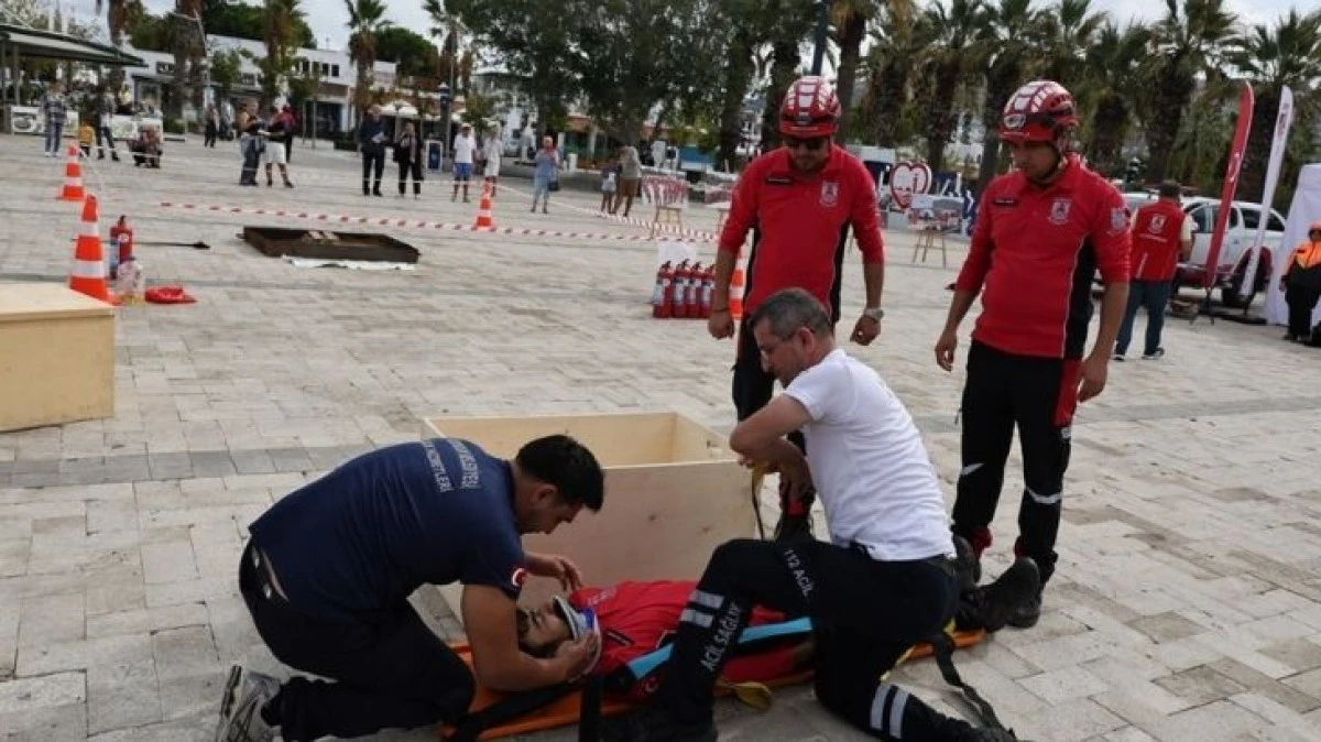 Bodrum&rsquo;da Afet Hazırlığı!