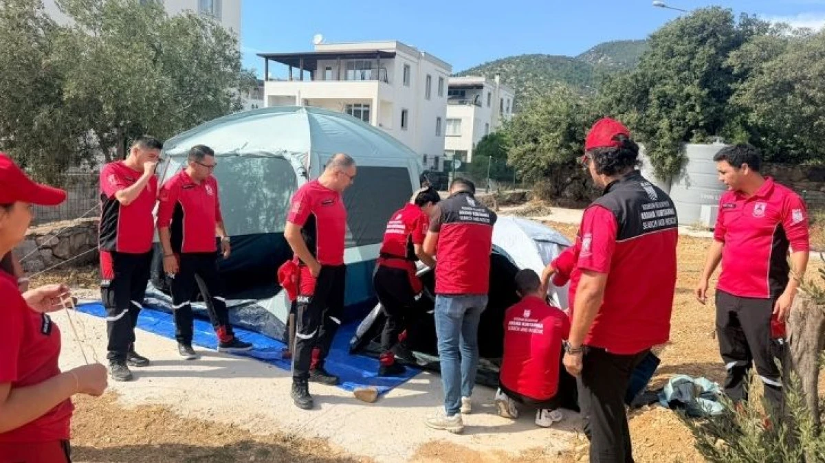 Bodrum&rsquo;da Afetlere Hazırlık İ&ccedil;in Farkındalık Etkinliği