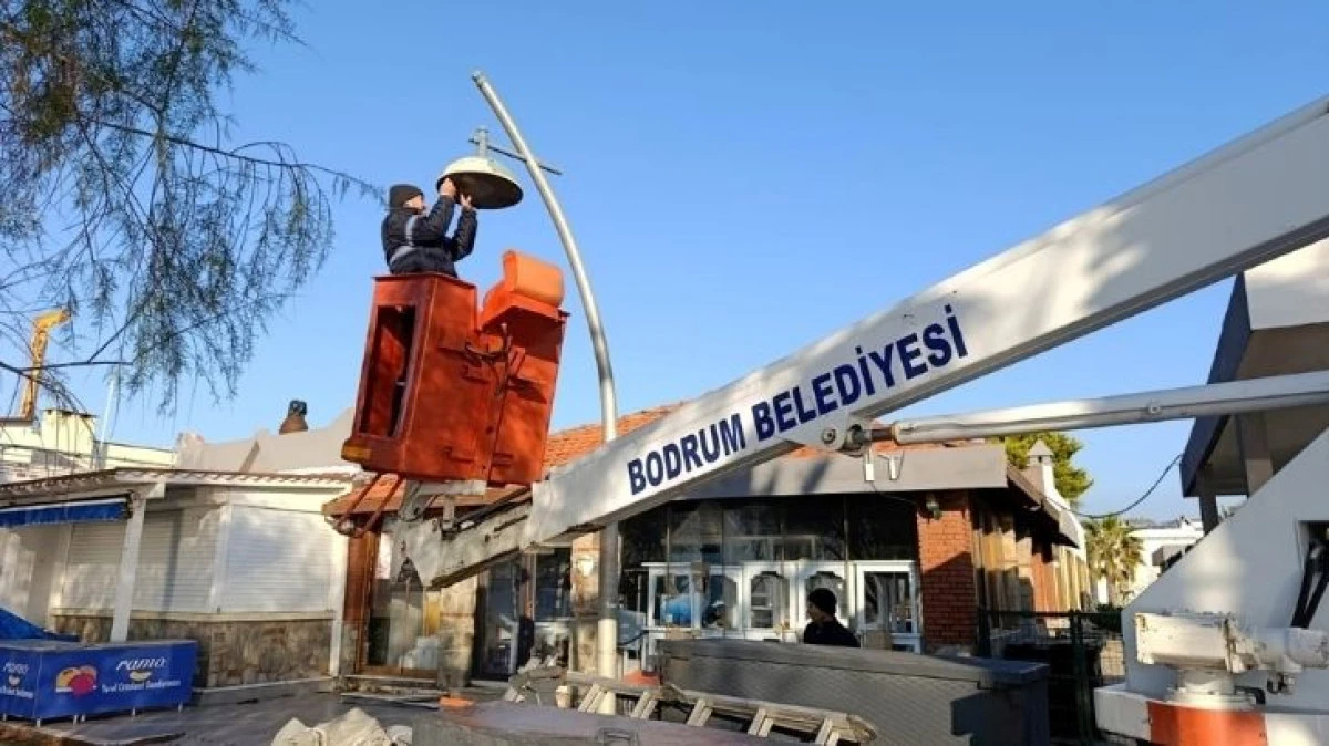 Bodrum&rsquo;da Bakım ve Onarım Seferberliği