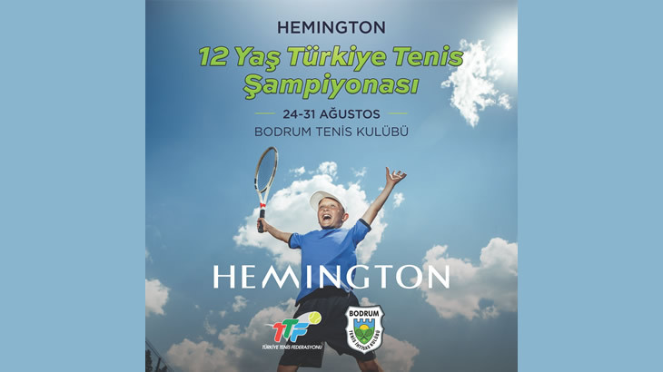 BODRUM’DA HEMINGTON 12 YAŞ TÜRKİYE TENİS ŞAMPİYONASI HEYECANI!