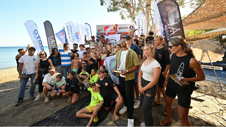 Bodrum’da TYF Windsurf Slalom Ligi heyecanı yaşandı