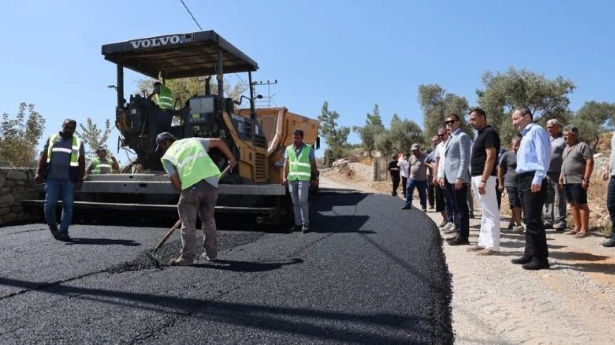 &Ccedil;amlık&rsquo;ta Yollar Yenileniyor