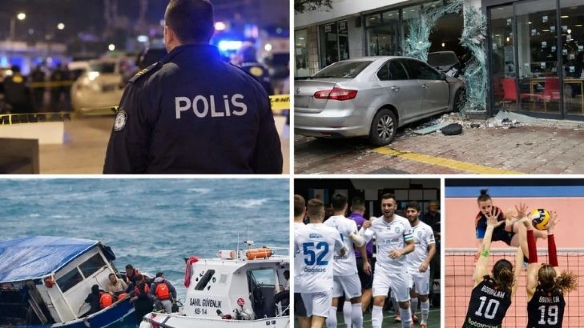 Cinayet, Kazalar ve Spor G&uuml;ndemi! Bodrum ve &Ccedil;evresinden Haberler