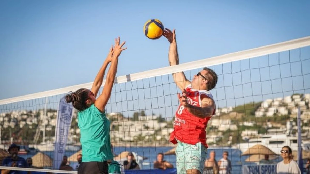 G&uuml;ndoğan&rsquo;da Plaj Voleybolunun Şampiyonu Belli Oldu