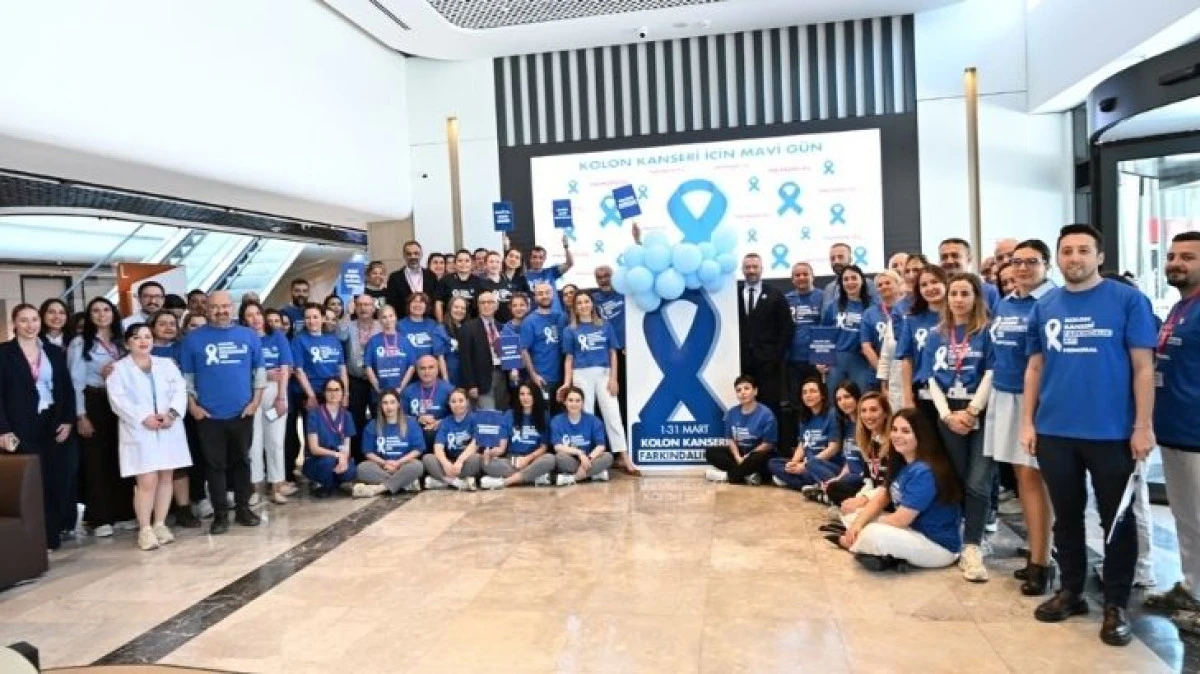 Memorial Bodrum&rsquo;da Kolon Kanseri İ&ccedil;in &ldquo;Mavi G&uuml;n&rdquo; Etkinliği
