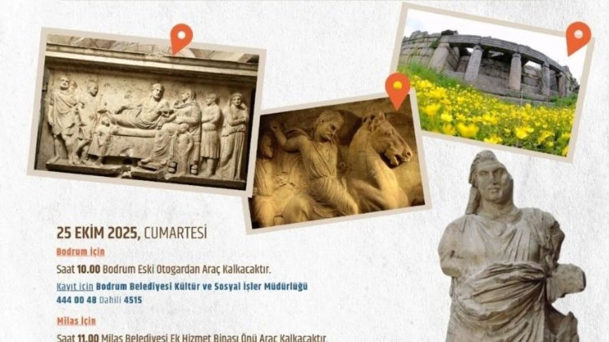 Milas’tan Bodrum’a Tarihin İzinde Yeni Bir Kültür Yolu