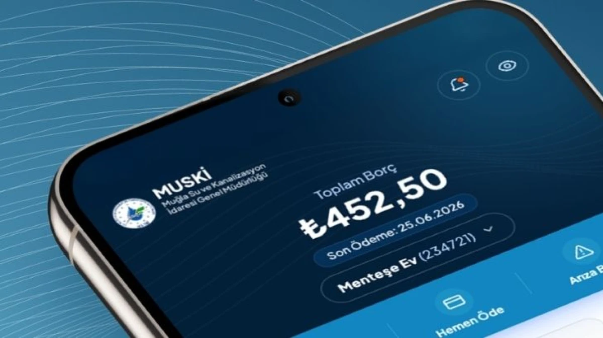 MUSKİ Hizmetleri Artık Cep Telefonunda