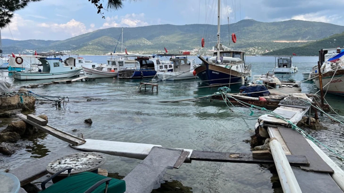 Terk edilmiş tekneler kaldırıldı, deniz halka açıldı