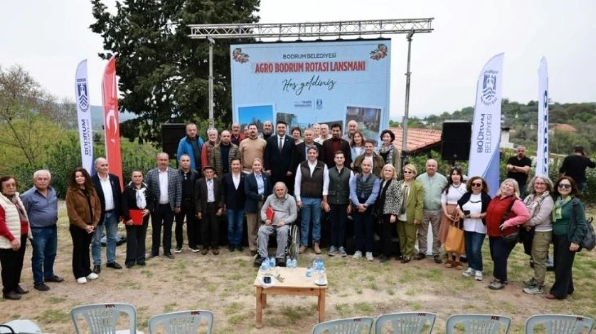 &Uuml;reten Bodrum Buluşması&rsquo;nda 350 Bin Fide Dağıtıldı