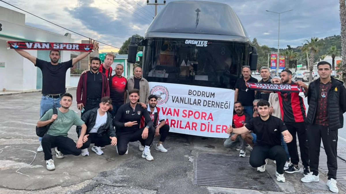 Vanspor 1. Lig’de! Bodrumlu Vanlılar çok mutlu!