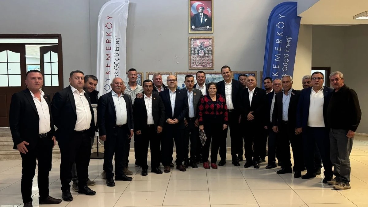 Yenik&ouml;y Kemerk&ouml;y Enerji, B&ouml;lge Muhtarlarıyla Buluştu