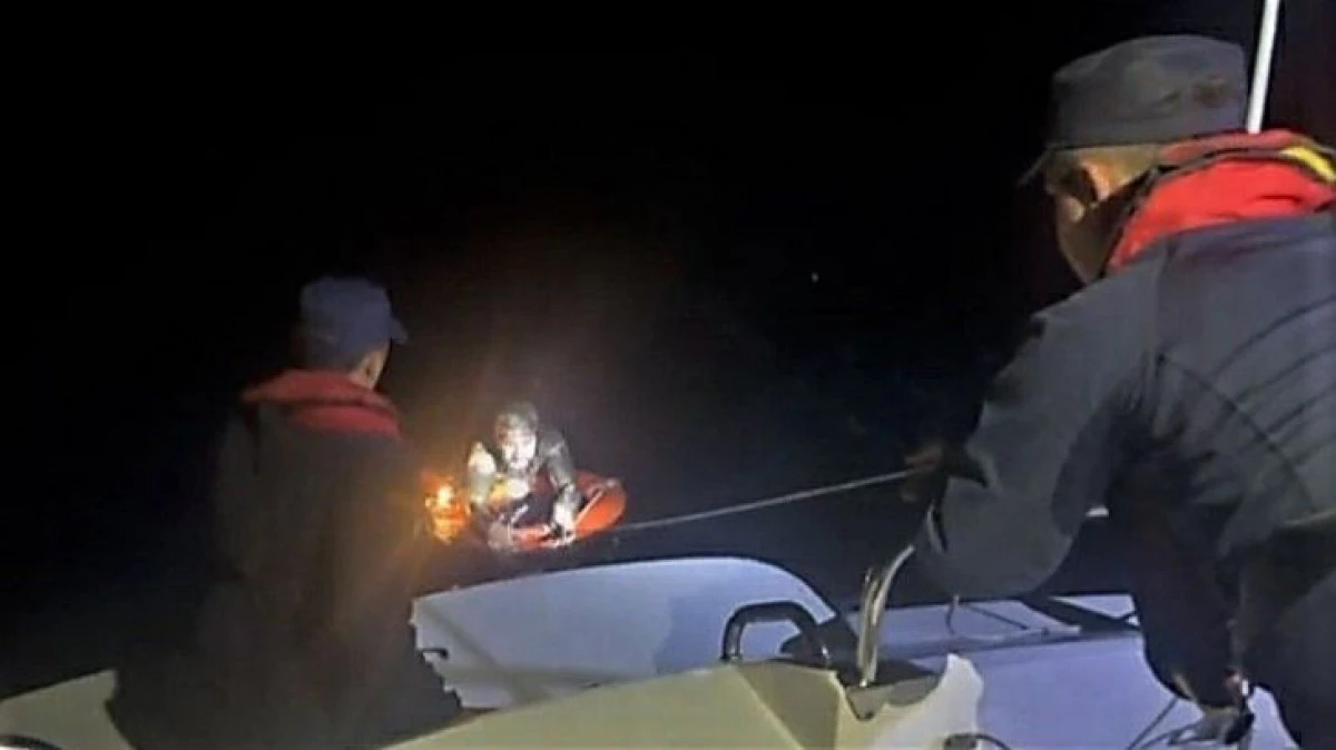 Yüzerek Kaçmaya Çalıştı